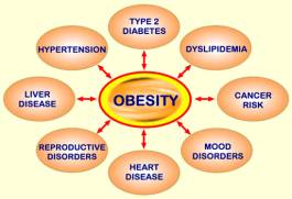obesidad con relacion a diabetes y otras enfermedades